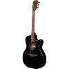 LAG - GLA T118ASCE-BLK - Guitare Folk - Tramontane 118 - Auditorium Slim Cutaway