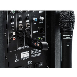 PROEL U24H - Système de microphone portatif sans fil USB 2.4GHZ
