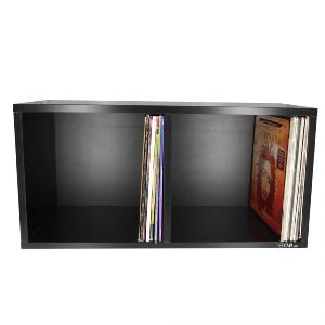 ENOVA VINYLE BOX 240BL - meuble noir pour 240 vinyles