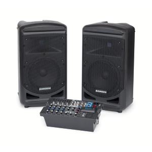 SAMSON XP800B - Sono transportable 8 canaux - 2 x 400 watts - Bluetooth - usb