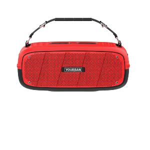 YOURBAN GETONE 60 RED - Enceinte Nomade Bluetooth Compacte - Couleur Rouge