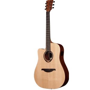 LAG GLA TL70DCE - Lefty dreadnought cutaway electro