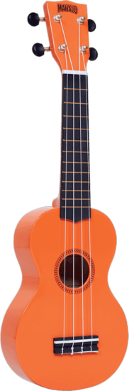 MAHALO - GMH MR1-OR Soprano orange brillant + housse