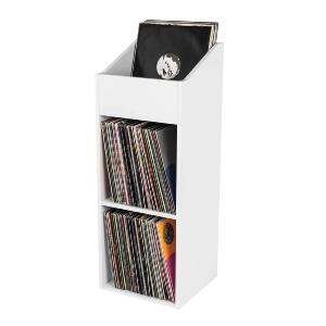 GLORIOUS - RECORD BOX 330 WHITE - Casier de rangement 330 vinyles finition blanc