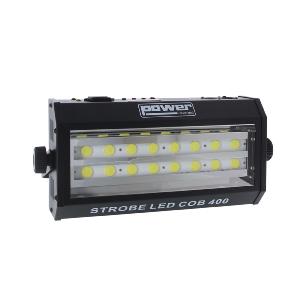 POWER LIGHTING - STROBE LED COB 400 - STROBOSCOPE 400W 16 LEDS BLANCHES