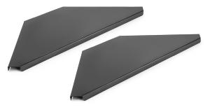 VONYX DBC2 - Etageres d'angle pour pupitre DJ, avec sacoche, set de 2