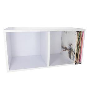 ENOVA VINYLE BOX 240WH - Meuble blanc pour 240 vinyles