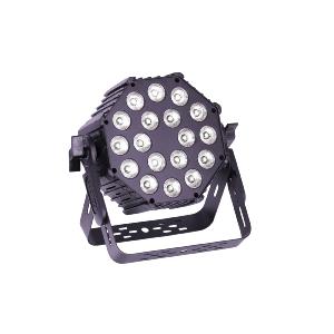 J.COLLYNS STAGEPAR 18x15W QUAD - Par Slim 18x15W RGBW 4-en-1