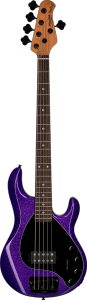 STERLING BY MUSIC MAN GSB RAY35-PSK-R2 - StingRay35 - Purple Sparkle - 5 cordes