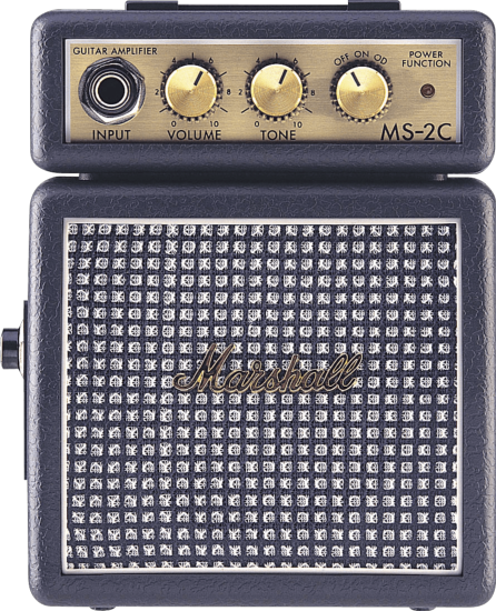 MARSHALL MMA MS2C - Mini-ampli MS2 Classique 2W