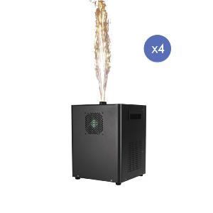 J.COLLYNS - STRAWFIRE XL 4PACK - Pack 4 machines à étincelles XL avec flight