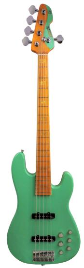 MARKBASS MB GV 5 GLOXY VAL SURF GREEN CR MP - BASSE ACTIVE 5 CORDES