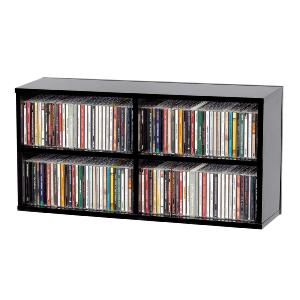 GLORIOUS - CD BOX 180 - Casier de rangement 180 CD finition noir