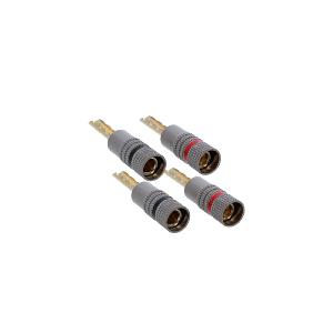 ENOVA hifi FBAB 200 LUXE - Fiche banane - pack de 4