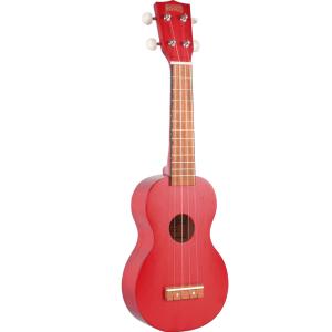 MAHALO GMH MK1-TRD - ukulélé soprano rouge satin + housse