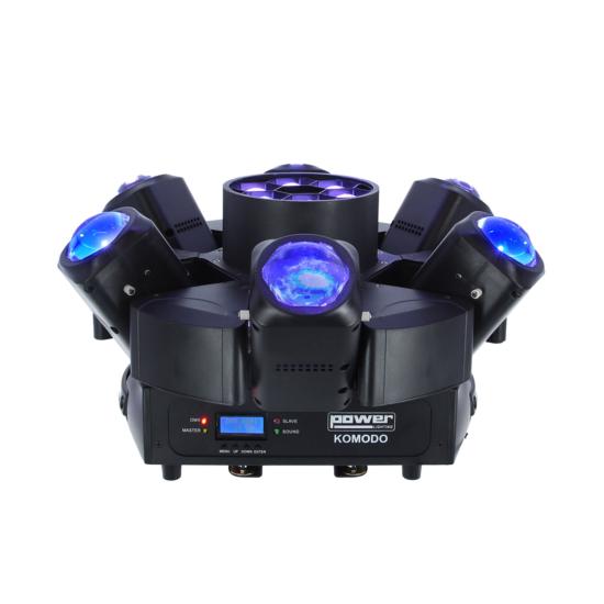 Power Lighting KOMODO - Effet light 6 x 40W RGBW + 6 x 15W RGBW