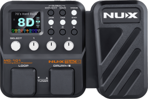 NUX MNU MG101 - Compact pour guitare 2 switchs, pédale d'expression