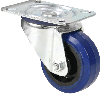 Adam Hall Hardware 372081 - Roulette Pivotante Bandage bleu 80 mm