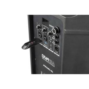 PROEL DIVA12A - Enceinte amplifée 12" 1000 watts : bluetooth