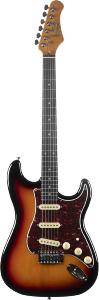 EKO GEE ST300-SB - ST 300 - Type Strat vintage - Sunburst