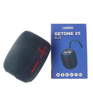 YOURBAN GETONE 25 BLUE - Enceinte Nomade Bluetooth Compacte - Couleur Bleu