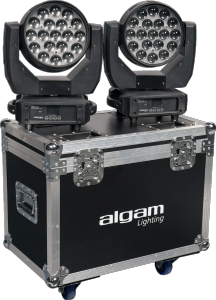 ALGAM LIGHTING LAL MW1915Z-FLIGHT-DUO - Pack 2 X MW1915Z en flight case