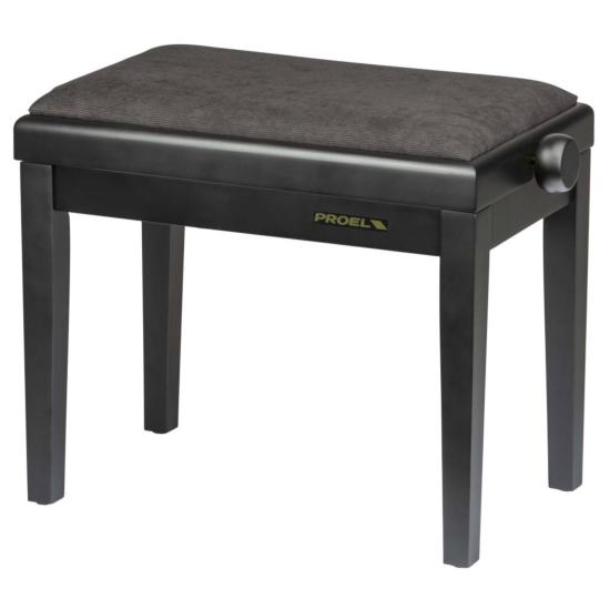 PROEL PB90VSBBK - banc réglable piano pb90 serie noir velour