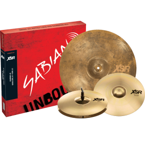 SABIAN PSA XSR5003COM - Set harmonique - Commuter pack 13"-14"-18"