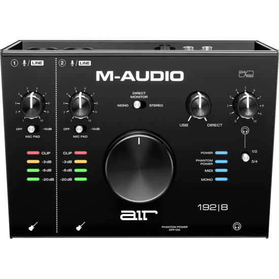 M-AUDIO - RMD AIR192X8 - Interface audio - Air - 2 entrées / 4 sorties + MIDI