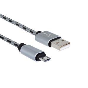 YOURBAN USB A-MICRO USB 2M BL - Câble USB / Micro USB 2m BL
