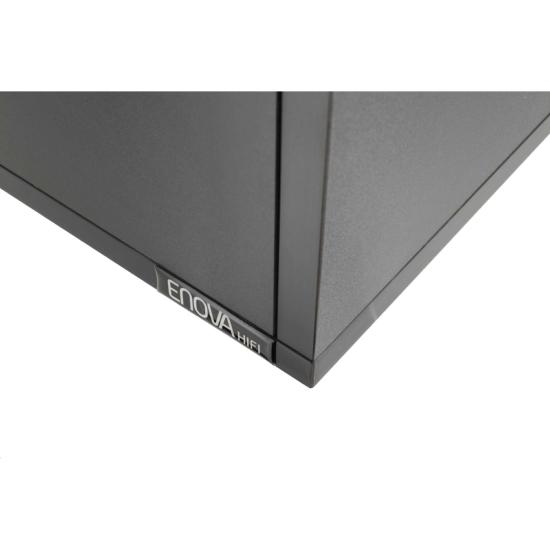 MEUBLE NOIR POUR 120 VINYLES ENOVA HIFI