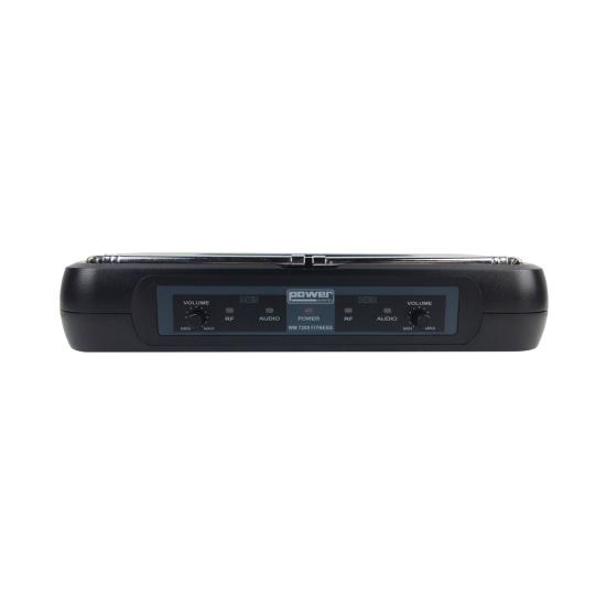 POWER ACOUSTICS - WM 7200 FITNESS DOUBLE MICROS UHF