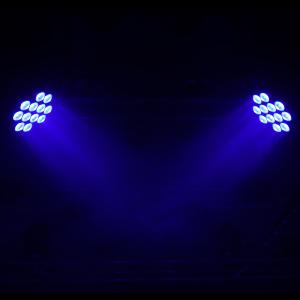 POWER LIGHTING XPRO PAR 12x10W HEXA - Par Slim 12 Leds de 10W 6-en-1