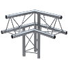 Structure Global Truss srie F23 - ANGLE 3D C32 GAUCHE - 3 connecteurs inclus