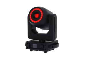 ALGAM LIGHTING LAP MS150 - Lyre Spot 150W, anneau LED, prisme rotatif