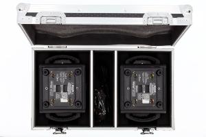 ALGAM LIGHTING LAP MW19X15ZX-FC - Flight cases - Flight case à roulettes pour 2