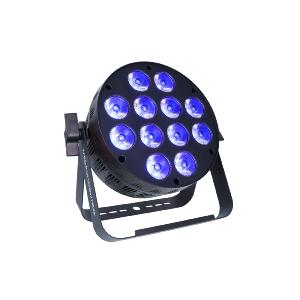 POWER LIGHTING XPRO PAR 12x10W HEXA - Par Slim 12 Leds de 10W 6-en-1
