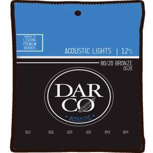 DARCO CDA D520 - Cordes pour guitare acoustique -  Bronze light 80/20