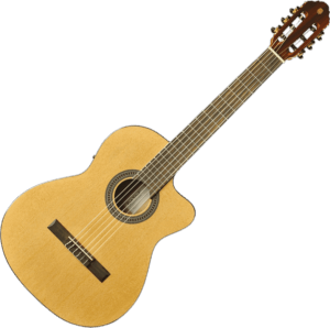 EKO GEC VIBRA150CW - 4/4 cutaway électro Natural - table en cèdre