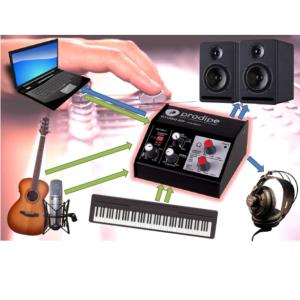 PRODIPE STUDIO22+ - Interface Prodipe USB AUDIO - 2-in (1 x combo) /2-out