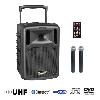 SONO PORTABLE BE9610 UHF ABS - CD MP3 + USB + DIVX + 2 MICRO MAIN UHF BLUETOOTH