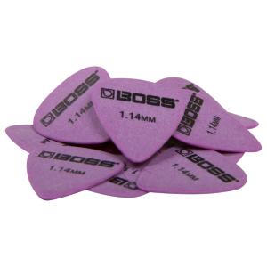 BOSS - BPK-12-D114 - Pacl de 12 médiators extra heavy en Delrin - Violet