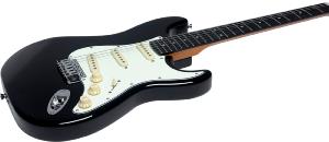 EKO GEE ST300-BLK - ST 300 - Type Strat vintage - Black
