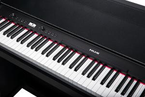 NUX KNU NCK-330 -  Piano numérique noir 88 touches avec stand