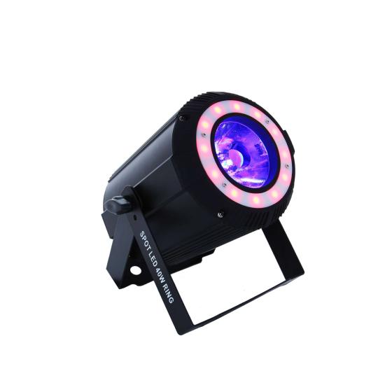 POWER LIGHTING SPOT LED 40W RING - spot led 40w avec anneau led