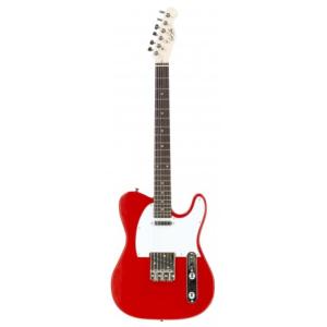 DE SALVO EGTLRD - Guitare électrique tele rouge