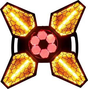 ALGAM LIGHTING - VINTAGE-FLOWER Projecteur rotatif multi-effet à LED
