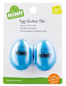 NINO PERCUSSION - PAIRE OEUF-SHAKER NINO BLEU CIEL