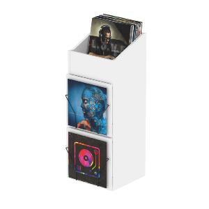 GLORIOUS BOX DISPLAY DOOR WH - Porte pour Record box Blanc 110/230/330