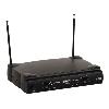 SIMPLE MICRO MAIN UHF WM 4400 PT UHF GR1 + MICRO SERRE TÊTE + MICRO CRAVATE + EMETTEUR DE POCHE UHF 